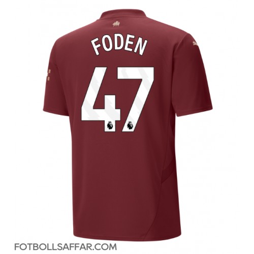 Manchester City Phil Foden #47 Tredjeställ 2024-25 Kortärmad